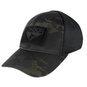 Condor Flex Black Multicam Operator Tactical Cap Hat Hook and Loop Patch Hunting